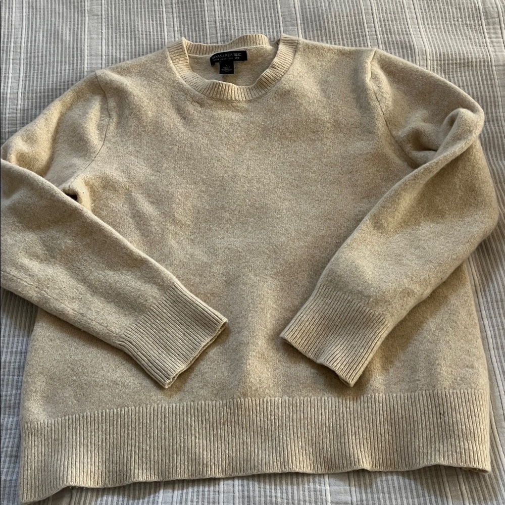 Banana Republic Cream Sweater